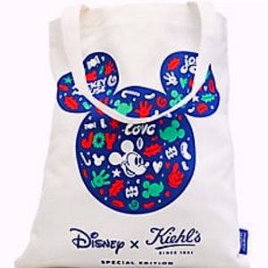 KIEHLS X DISNEY COTTON CANVAS TOTE NWOT